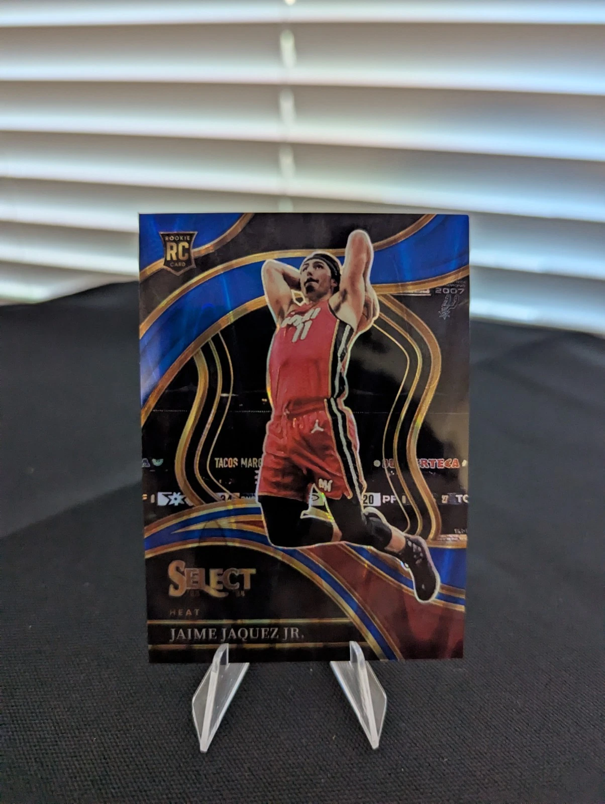 2023-24 Panini Select - Courtside Jaime Jaquez Jr. #300 Blue Tectonic Prizm /99