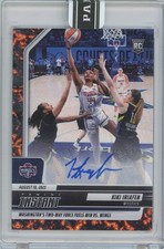 2025 Panini Instant WNBA Kiki Iriafen RC Auto 1/1 Washington Mystics Rookie #215