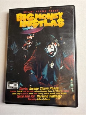 Big Money Hustlas DVD hustlers 2000 Insane Clown Posse Juggalo Movie - Preowned