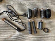 Dyson Airwrap MultiStyler Long Nickel/Copper amazing cond -Full Set Plus Extra