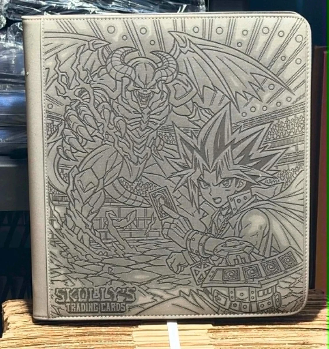 yugioh card album DRZERUI Binder for Cards9-Pockets Trading Card Binder with 40 Removable Sleeves, 9 Pocket Card Compatible for YuGiOh CardsModel Y, Classic King : Toys & Games A cushioned pages for added protection YU-GI-OH! - 9 Pocket Portfolio