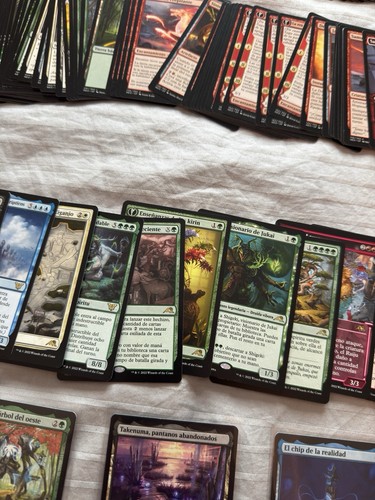 Magic the gathering collection Spanish cards lot bundle Kodama Of The West Tree - Picture 7 of 12