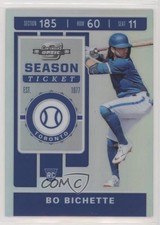 2020 Panini Chronicles Contenders Optic Holo Prizm Bo Bichette #1 0m4q