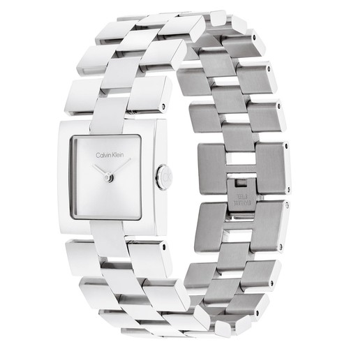 Calvin Klein Stainless Steel Silver White Dial Women's Watch - 25100088 - Picture 3 of 6