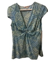 Linea Donatella Women  s 3 Piece Lingerie Pajama Set Turquois S /M
