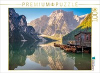Calvendo Puzzle Pragser Wildsee 1000 Teile Puzzle Quer | 1000 Teile Lege-GrößE 6