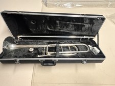 Jean Paul Bb Tenor Trombone Silver Plated with Case and Mouthpiece