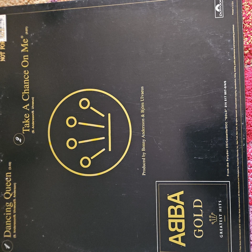 ABBA – Dancing Queen / Take A Chance On Me Vinyl Polydor 859 789-1 Us rare promo - Image 2 of 4