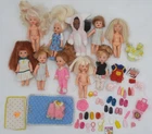 Barbie KELLY Doll & Friends Lot with Clothing and Accessories Vintage 1990s