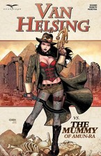 Van Helsing vs The Mummy of Amun - Ra by Patrick Shand (English) Paperback Book