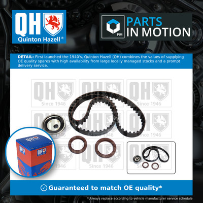 Timing Belt Kit fits DACIA LOGAN KS, LS 1.4 04 to 09 Set QH 7701477024 Quality