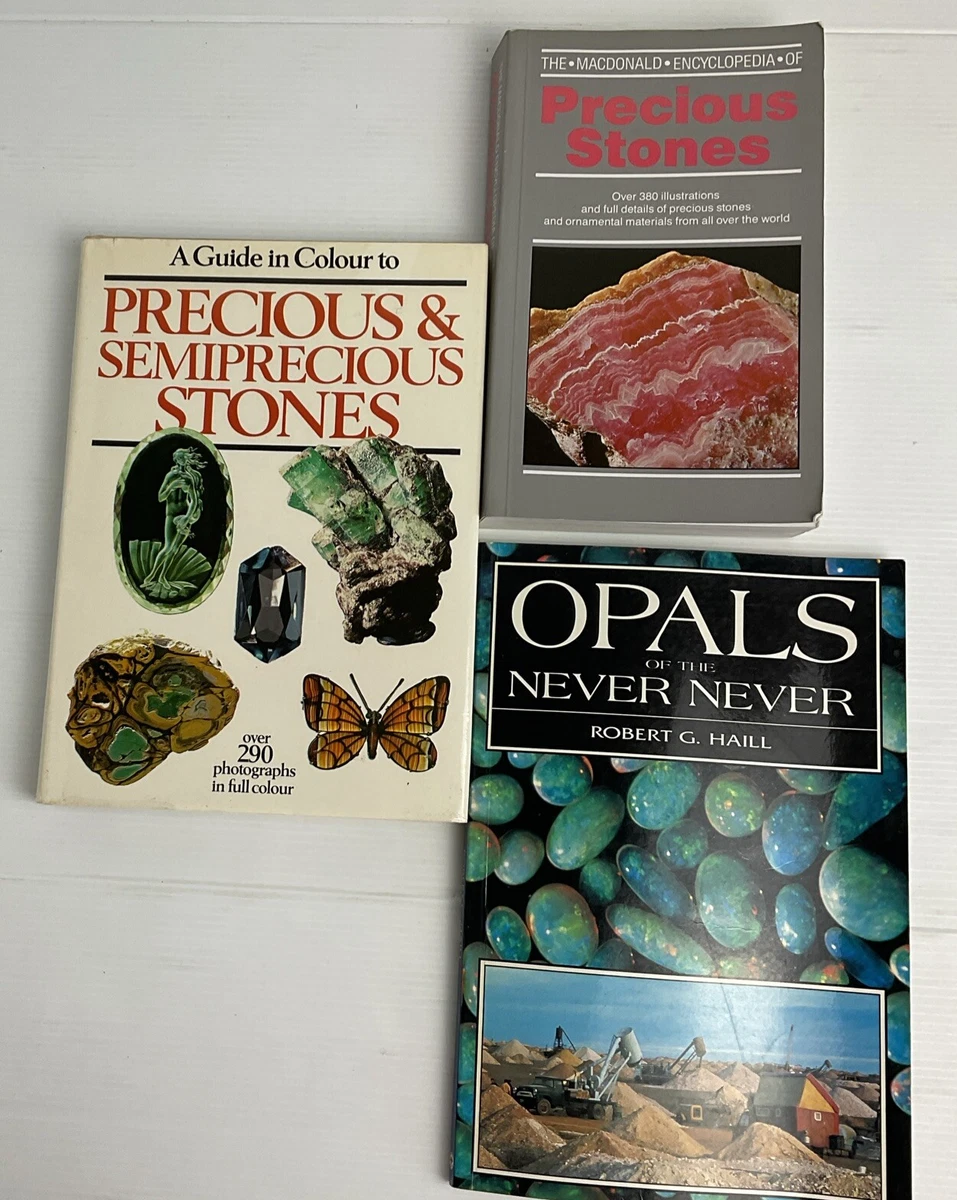 Macdonald Encyclopaedia of Precious Stones Opals Of Never Never Stones X3 Aust