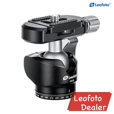 Leofoto LH-22 22mm mini Low Profile BallHead + PU-25 QR Plate; Arca