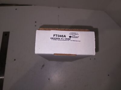 BLACK BOX new genuine factory FT046A Black Box Universal Rj Crimp Tool