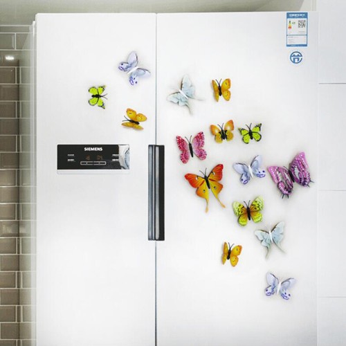 12X 3D Butterfly Wall Sticker Removable Decals Kids Nursery Wedding Decor Mur SN