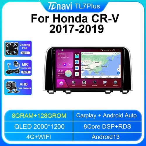 Android Screen Car Radio For Honda CRV CR-V Multimedia Video Player GPS Carplay - Picture 22 of 48