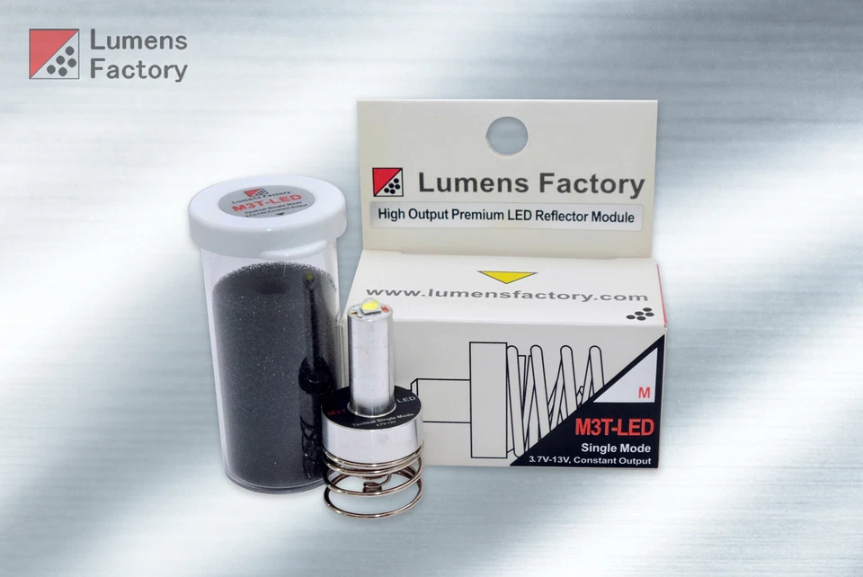 LUMENS FACTORY LED Drop-in Tower 1 Mode Surefire M3T M4 M6 M971 M972 M981 M982. 519A R9080 Warm