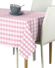 Picnic Check Signature Tablecloths - Assorted Sizes Colors