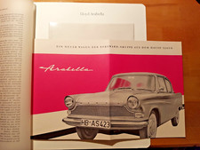 BORGWARD - LLOYD ARABELLA -  - PROSPEKT - ARCHIV VERLAG FAKSIMILE - AUTOMOBIL