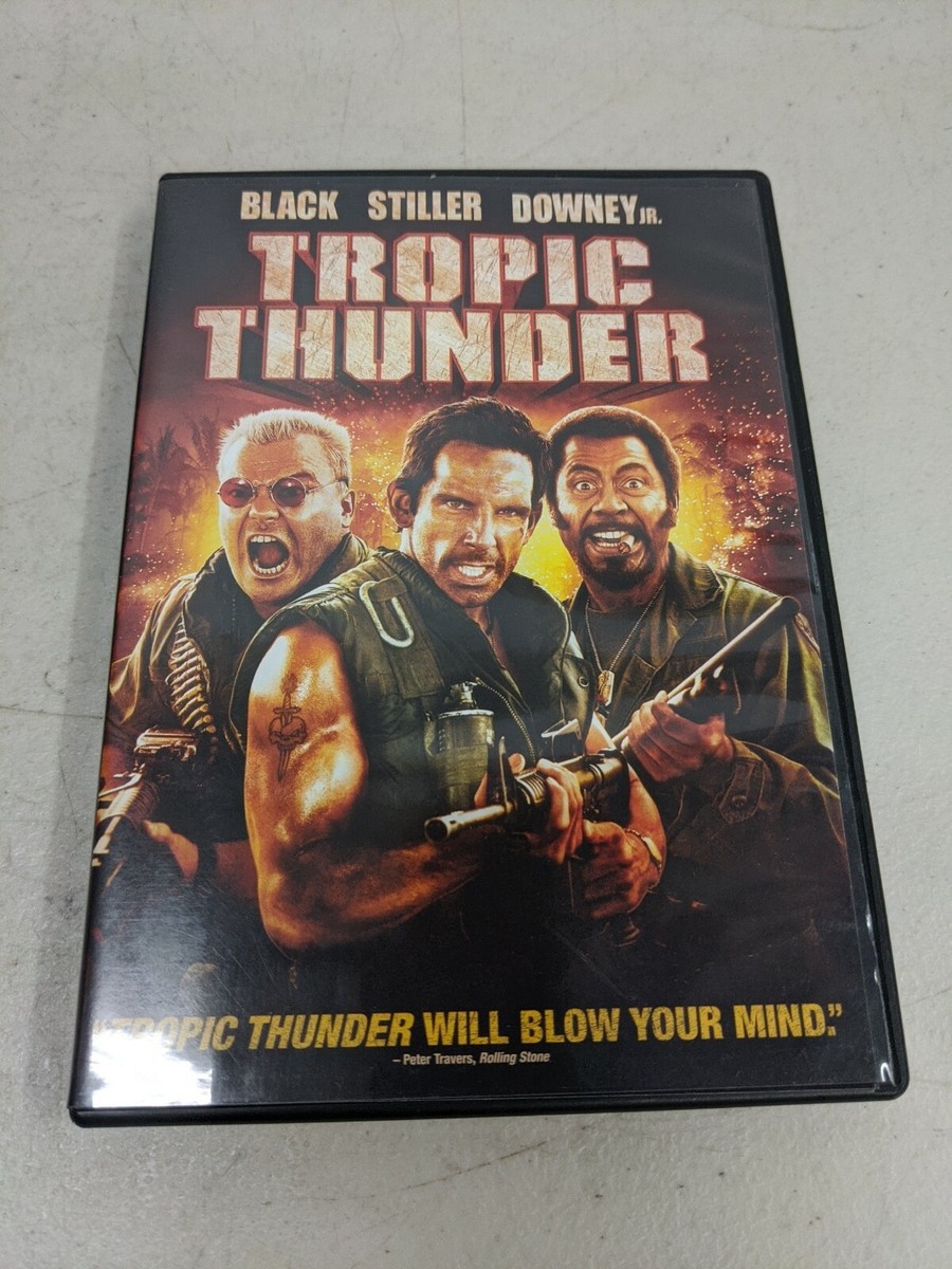 Tropic Thunder (DVD, Widescreen) Ben Stiller, Robert Downey Jr
