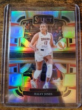 2024 Panini WNBA Select Haley Jones Silver Holo Prizm #55 Atlanta Dream