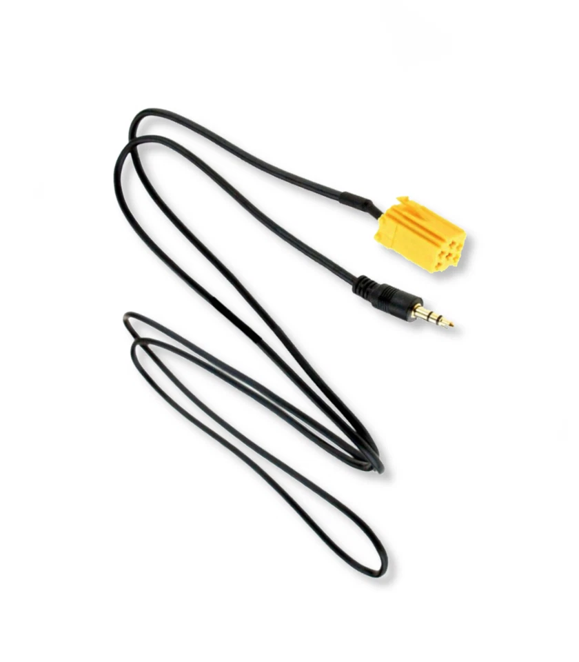 CAVO AUX JACK MASCHIO PER AUTORADIO BLAUPUNKT COMPATIBILE FIAT PUNTO 500 LANCIA - Immagine 3 di 4