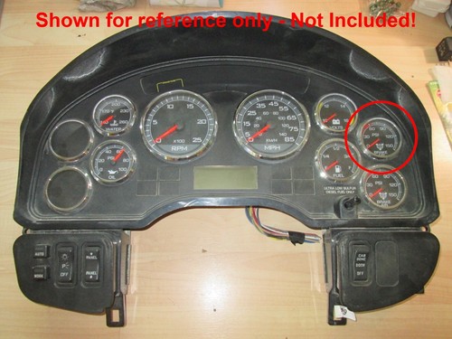 2011 International Prostar 25-273777B Primary Air Gauge 150psi BRAKE AIR #M149SS - Picture 9 of 11