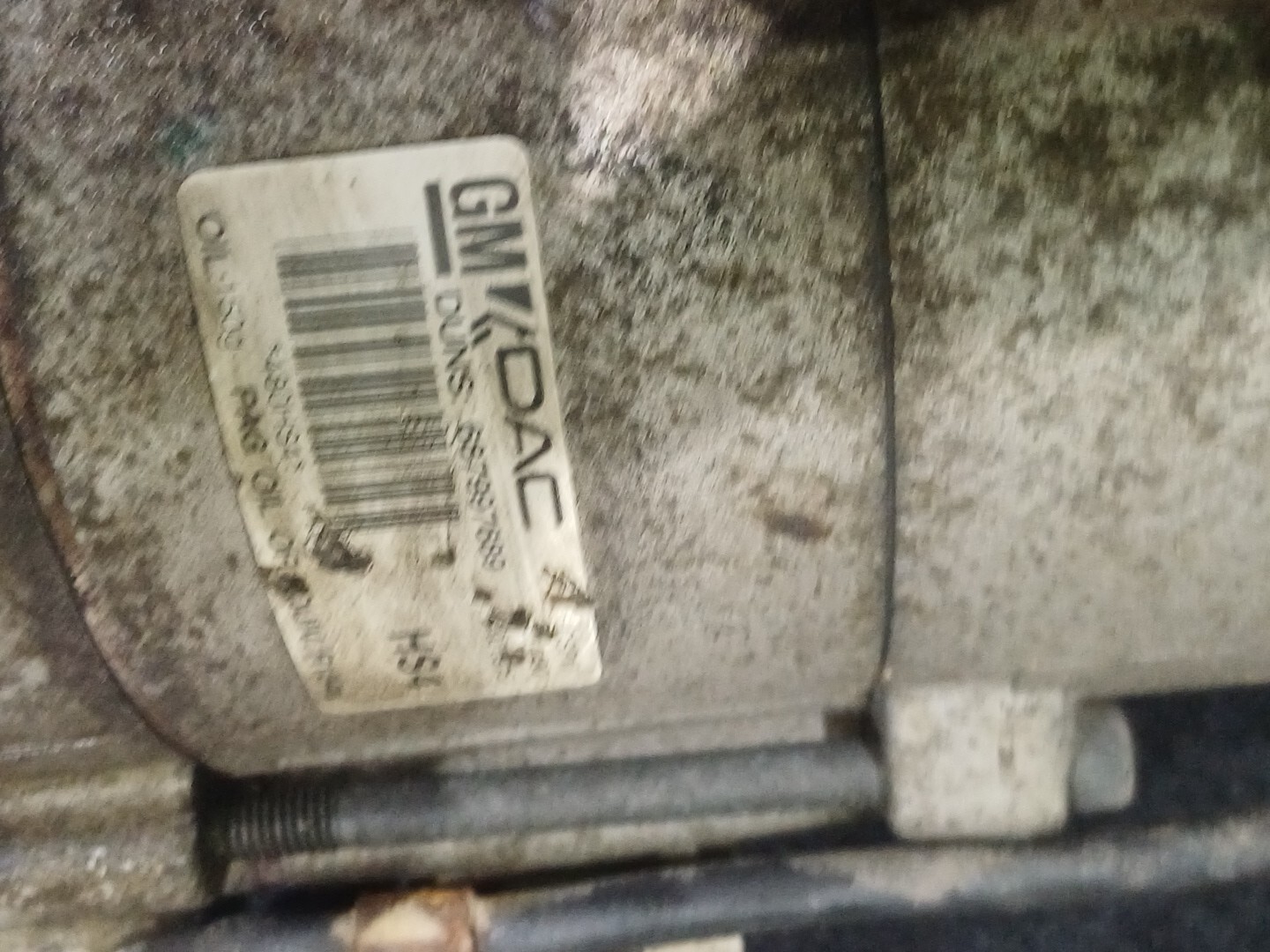 VAUXHALL INSIGNIA AIRCON PUMP AIRCON COMPRESSOR 1.8 A18XER 13220076 (08