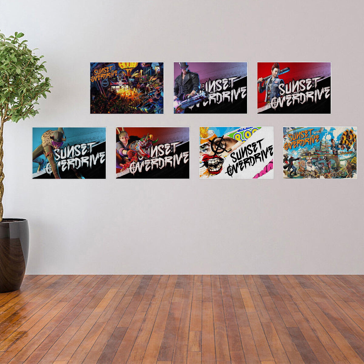 Sunset Overdrive Stickers for Sale