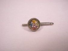 SINGLES 1 3/8" Round Flowers Vintage Formal Tux Prom Groom Shirt Stud m22