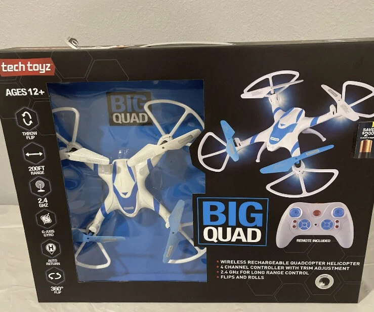 Tech toyz big quad drone review deals