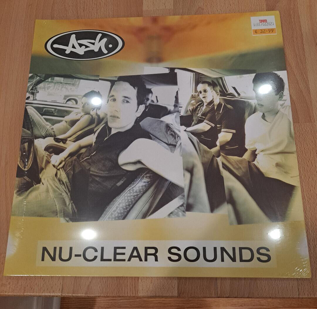 Ash Nu-Clear Sounds Limited Edt Clear & Nuclear Green Splatter Vinyl SEALED NEW