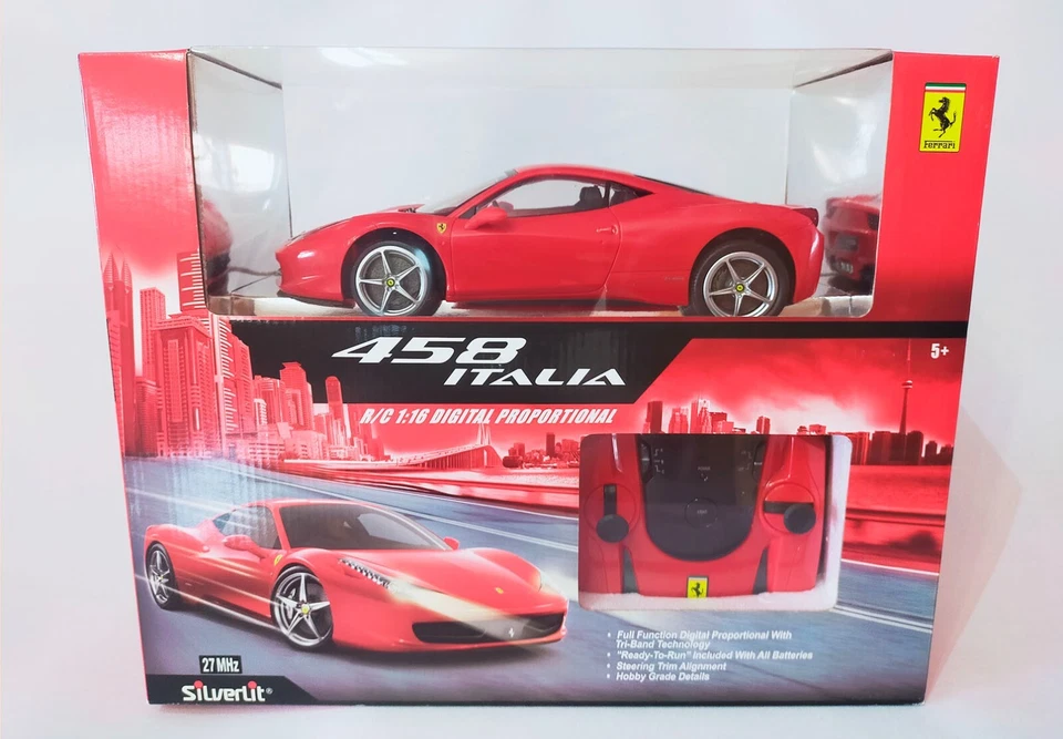 1:16 SILVERLIT Ferrari 458 Italia - Coche Radio Control - 86066 - Imagen 4 de 4