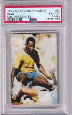 1982 Catalyunya Porta No. 57 Peele Del Mundial 82 PSA 6 (MK)