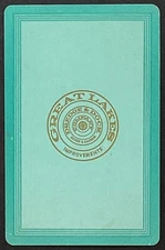 Great Lakes Improvements Dredge & Dock Vintage Single Swap Playing Card 10 Heart