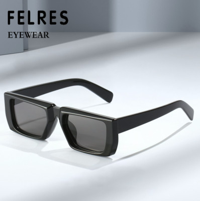Men Small Frame Square Sunglasses Outdoor Driving Party Thick Frame Glasses New