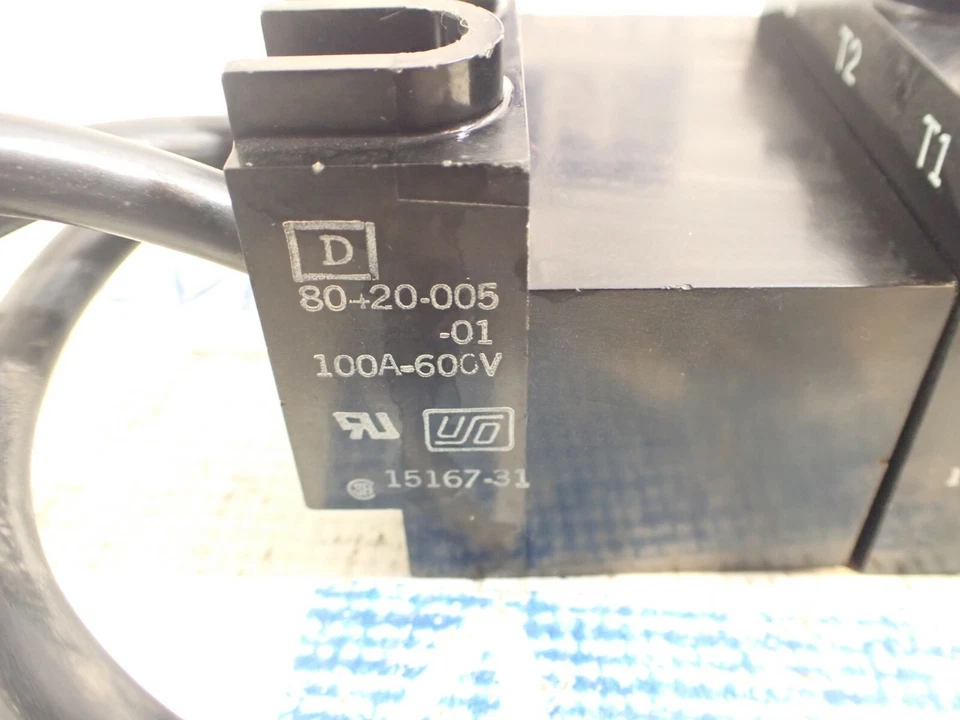 SQUARE D MCC Terminal Block 80420-006-01 80-20-005-01 100 amp 600 volt - Image 3 of 4