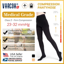 23-32 mmHg Compression Pantyhose Ladies Support Tights Anti-Embolism Stockings