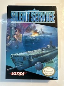Silent Service (Nintendo Entertainment System, NES) Complete CIB *Great Shape*