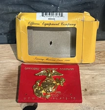 New Officers Equipment Company Ornament Marines USMC Enlisted Dress Cap