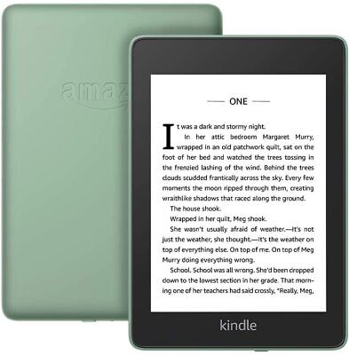 eBook  Kindle Paperwhite (10ª generación), 6, Luz, 300ppp, 8GB, Wi-Fi,  Impermeable, Negro