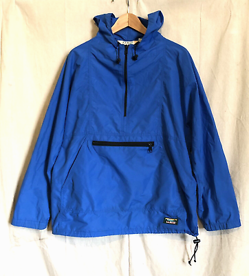 Vintage 90s LL Bean Anorak Pullover Hooded Windbreak Rain Vintage 90s LL Bean Anorak Pullover Hooded Windbreak Rain