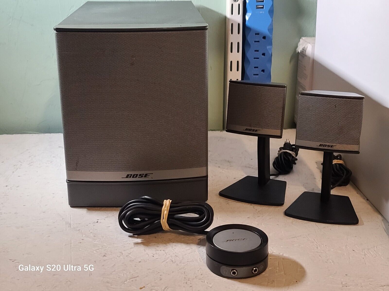 Bose Companion 3 Series II Multimedia Computer Speaker System Complete  Works !