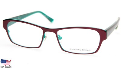 ''READ'' PRODESIGN DENMARK 5147 3831 BURGUNDY EYEGLASSES FRAME 52-17-139 Japan