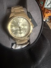 Citizen Men's Chronograph Gold Plated Watch 