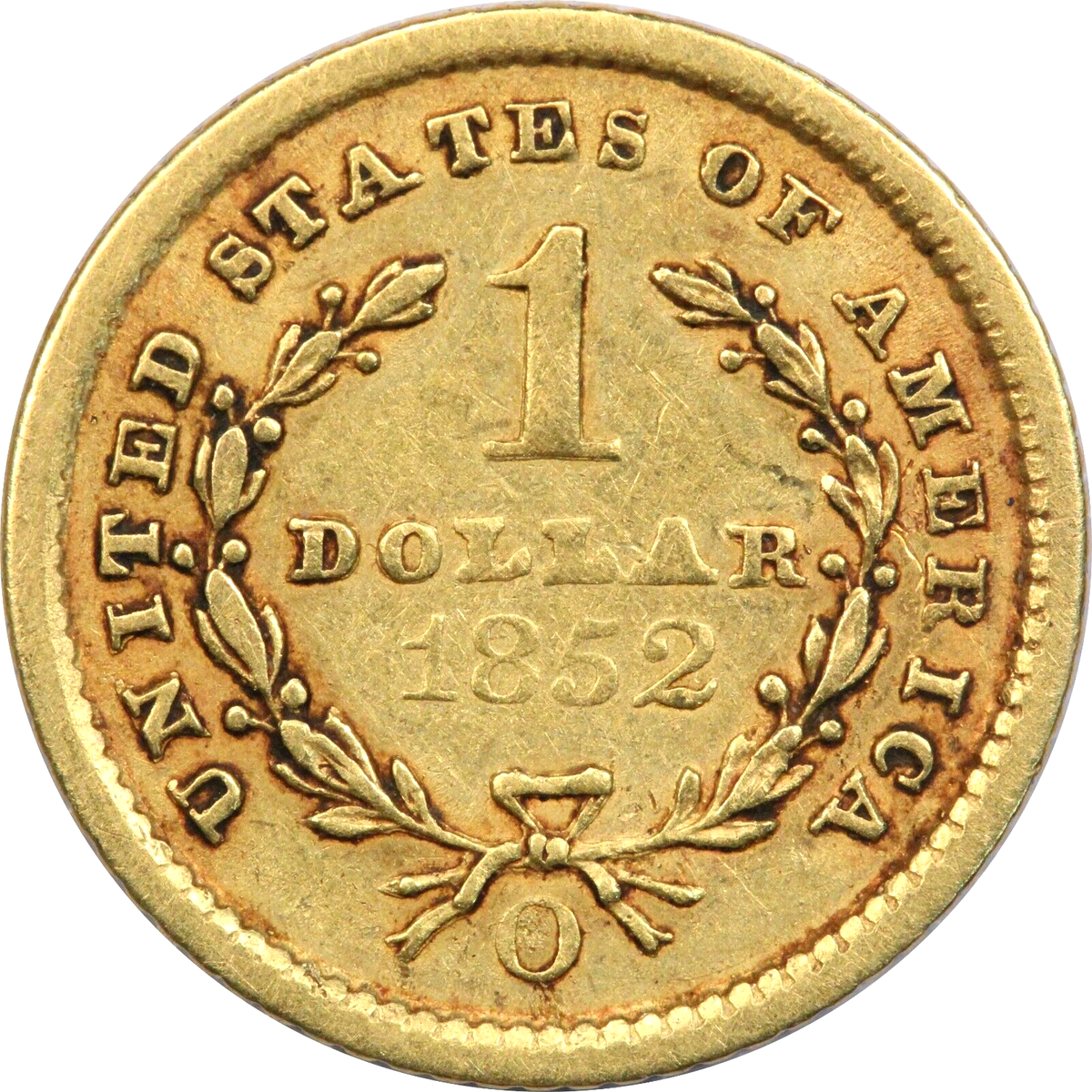 1852-O Type 1 Liberty Head Gold Dollar $1, Extremely Fine XF | eBay