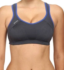Shock Absorber Sports Bra Active Multi Grey Size 32C Level 4 Max Support S4490