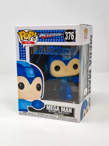 Ian James Corlett Mega Man #376 Signed Funko Pop JSA COA Certified Autograph