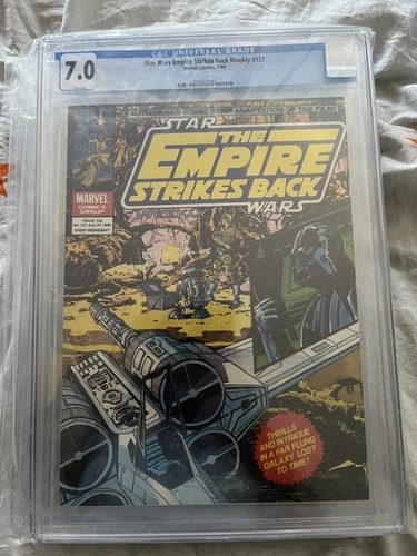 STAR WARS EMPIRE STRIKES BACK WEEKLY #127 (Marvel UK) 1st BOBA FETT CGC 7.0