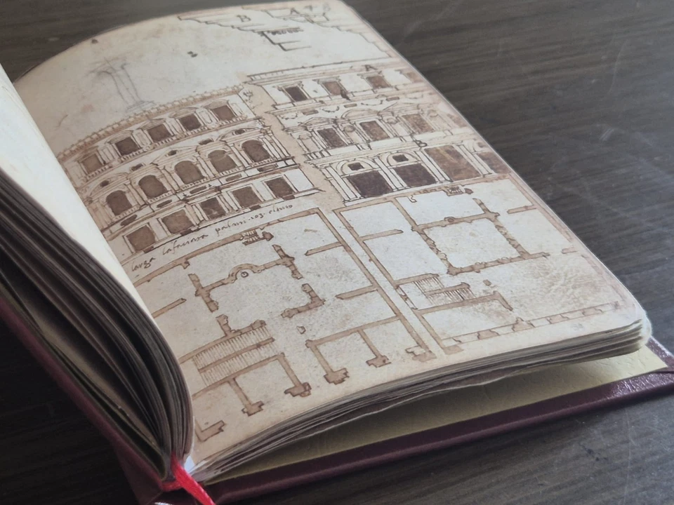 1513 Codex Mellon Architectural Sketchbook Domenico Antonio de Chiarellis - Image 3 of 4